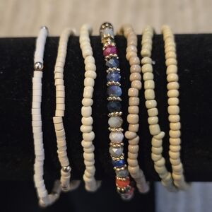 Elegant Beaded Bracelet Set
